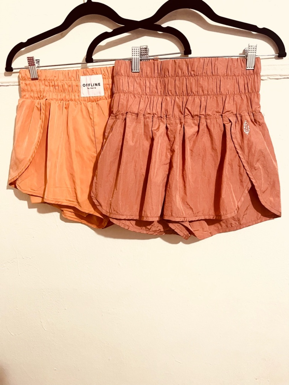 Free People Movement The Way Home Shorts & aerie Athletic Shorts.